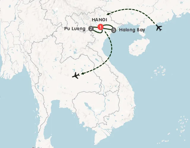 Pu Luong & Halong Bay
