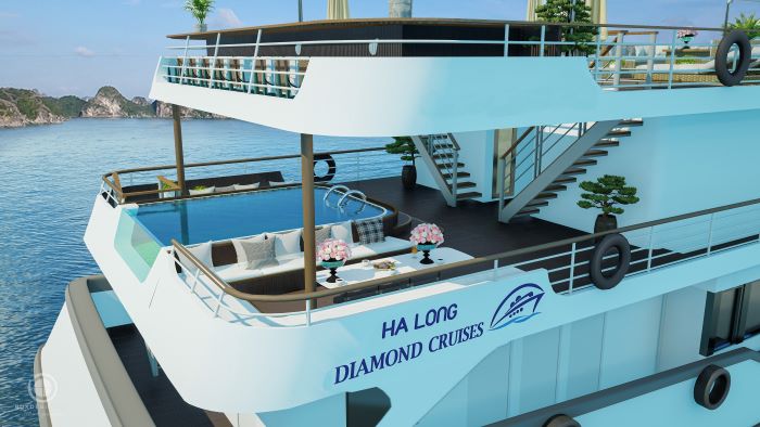1D - HALONG BAY:  HALONG BAY ON CRUISE (5-STAR CRUISE)
